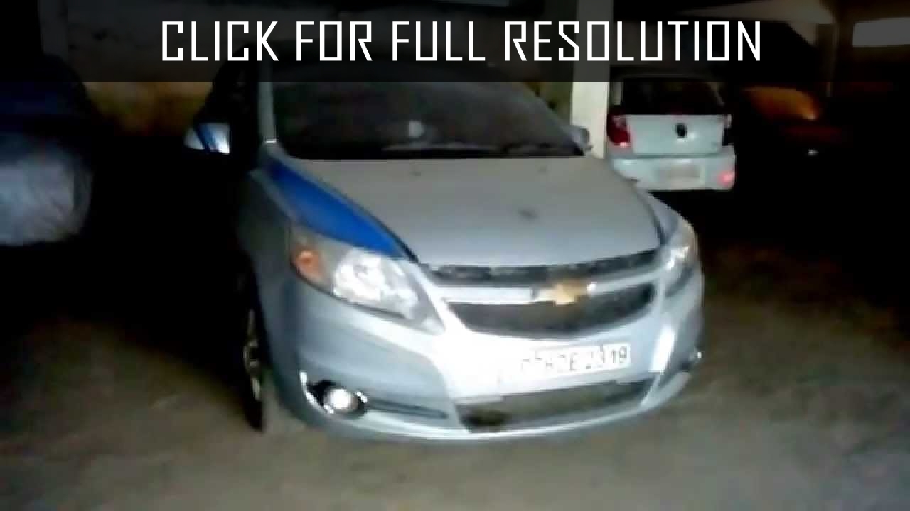 Chevrolet Sail Sedan Modified
