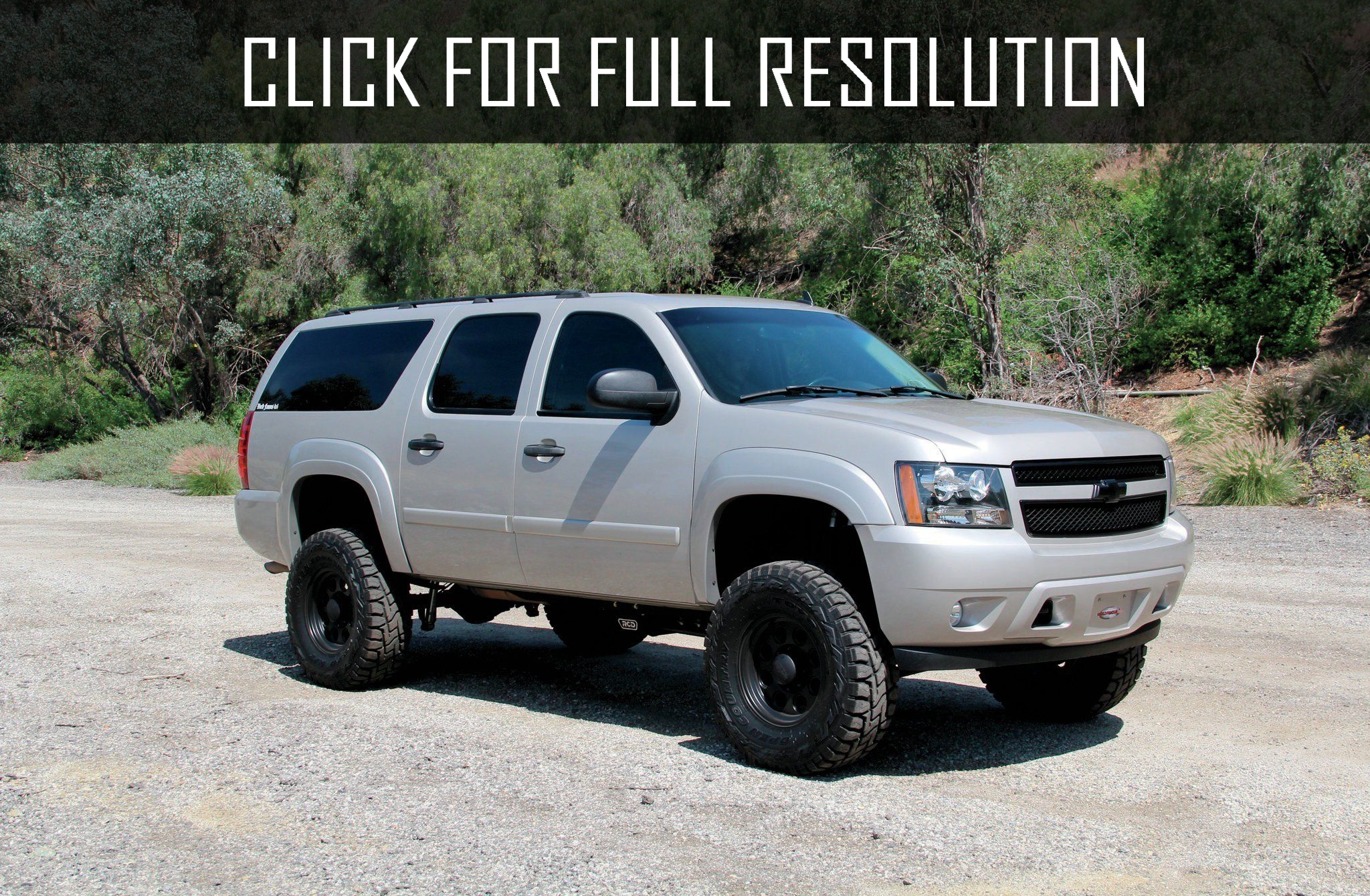 Chevrolet Suburban Lifted amazing photo gallery, some information and