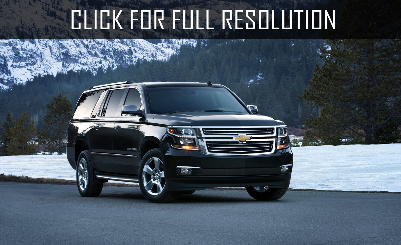 Chevrolet Suburban Lt 2015