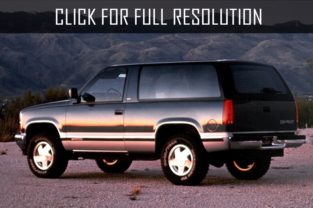 Chevrolet Tahoe 1990