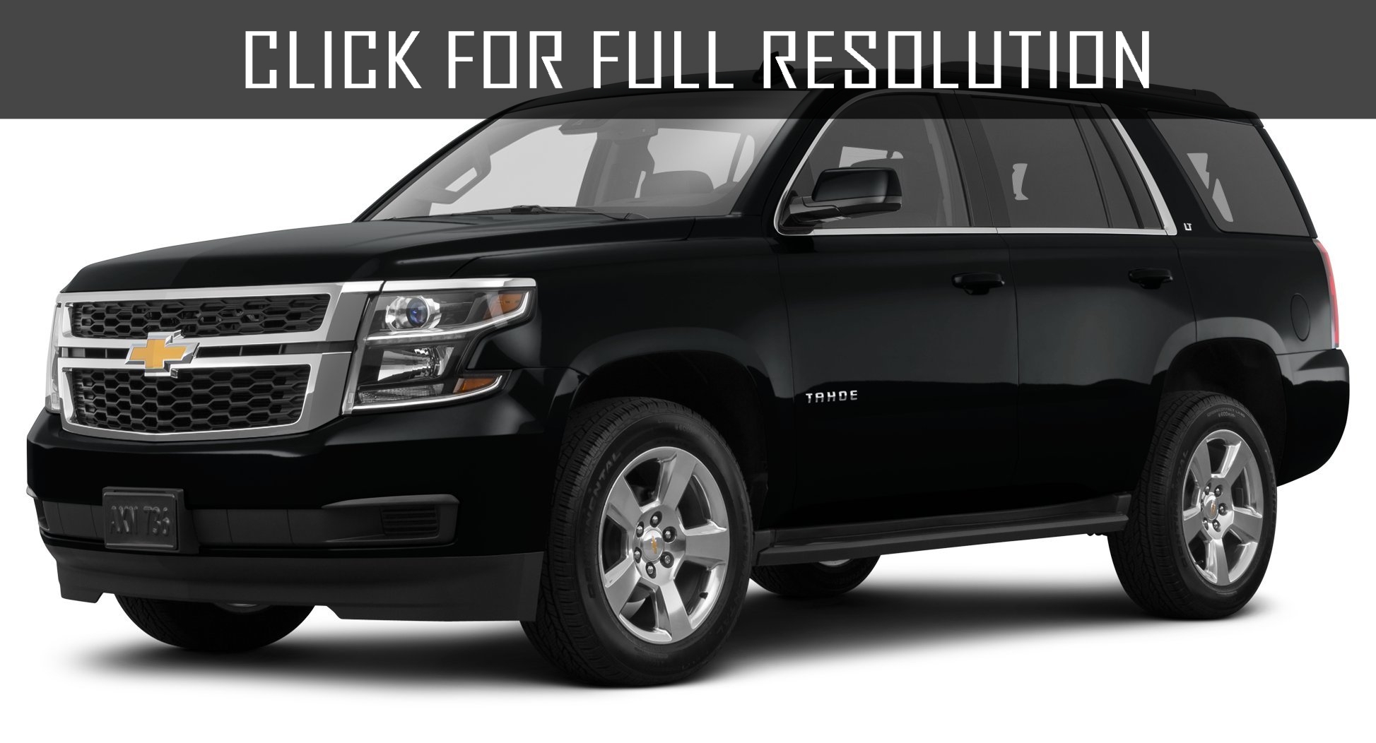 Chevrolet Tahoe Black Edition amazing photo gallery, some information