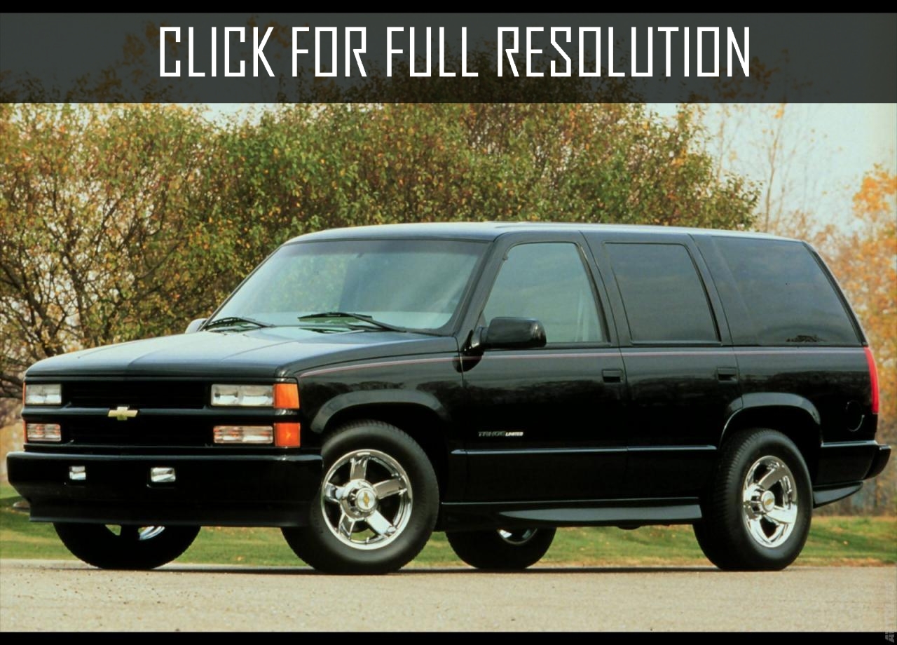 Chevrolet Tahoe Limited Edition 2000