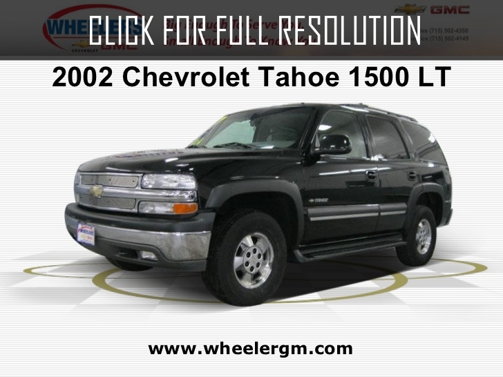 Chevrolet Tahoe Lt 1500