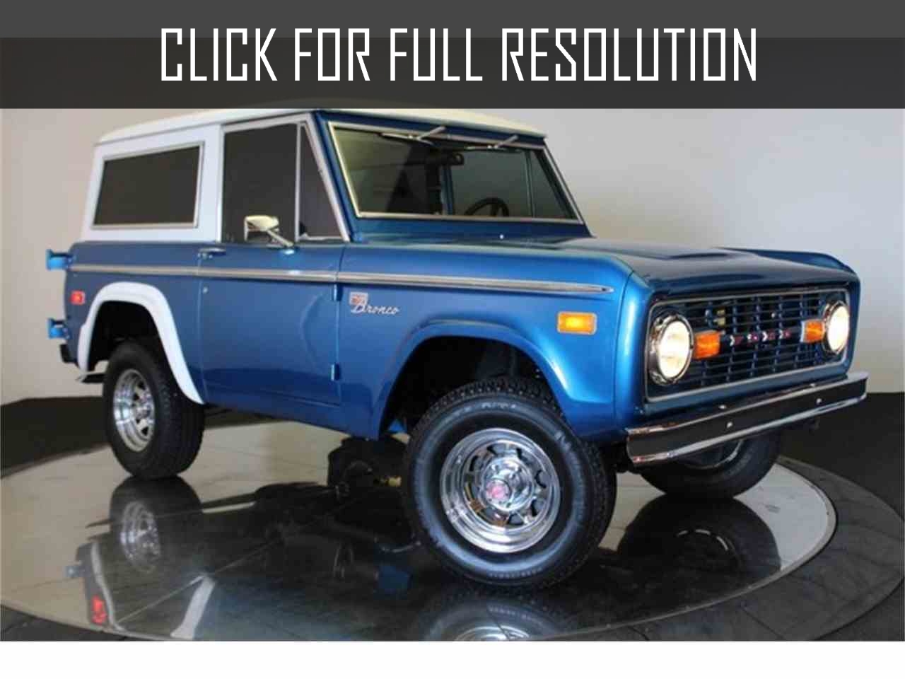 Ford Bronco 1970
