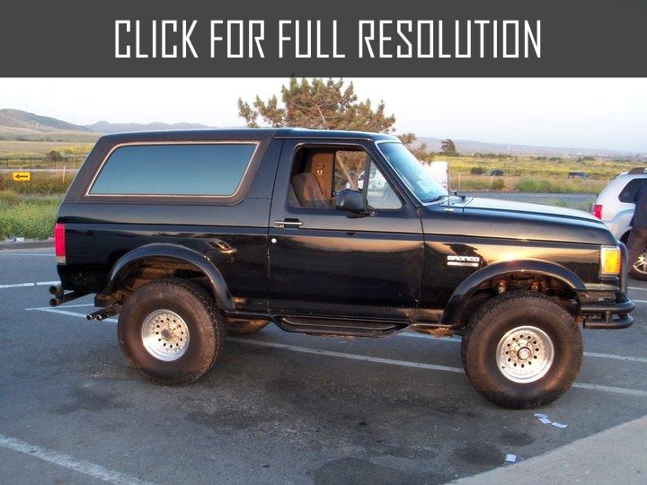 Ford Bronco Black