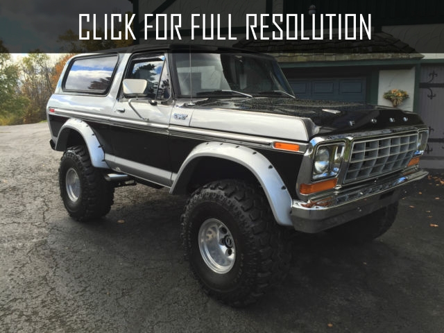 Ford Bronco Black