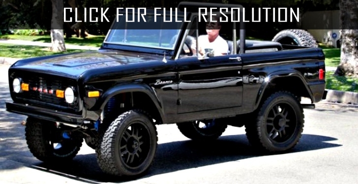 Ford Bronco Black