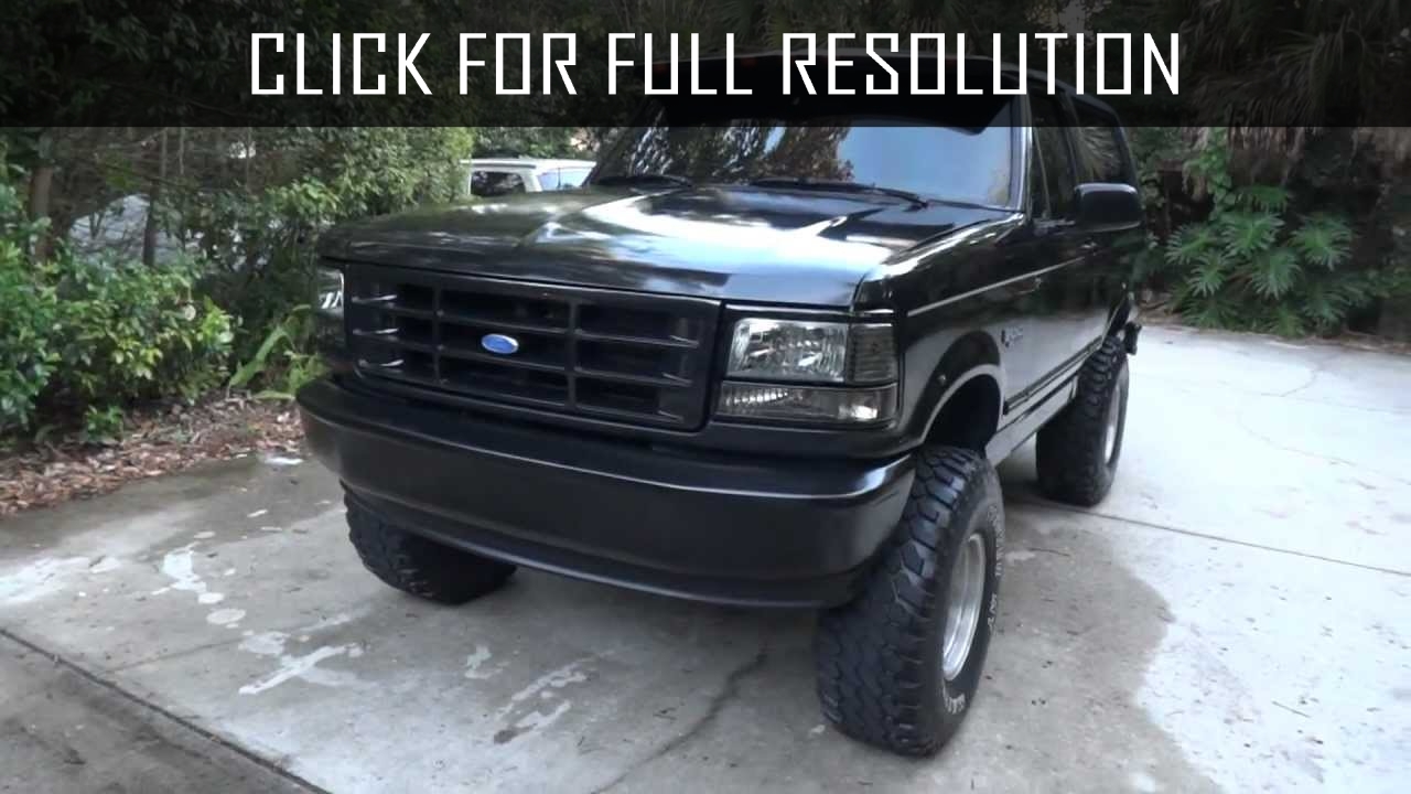 Ford Bronco Black