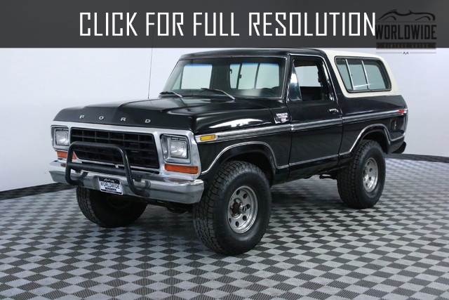 Ford Bronco Black