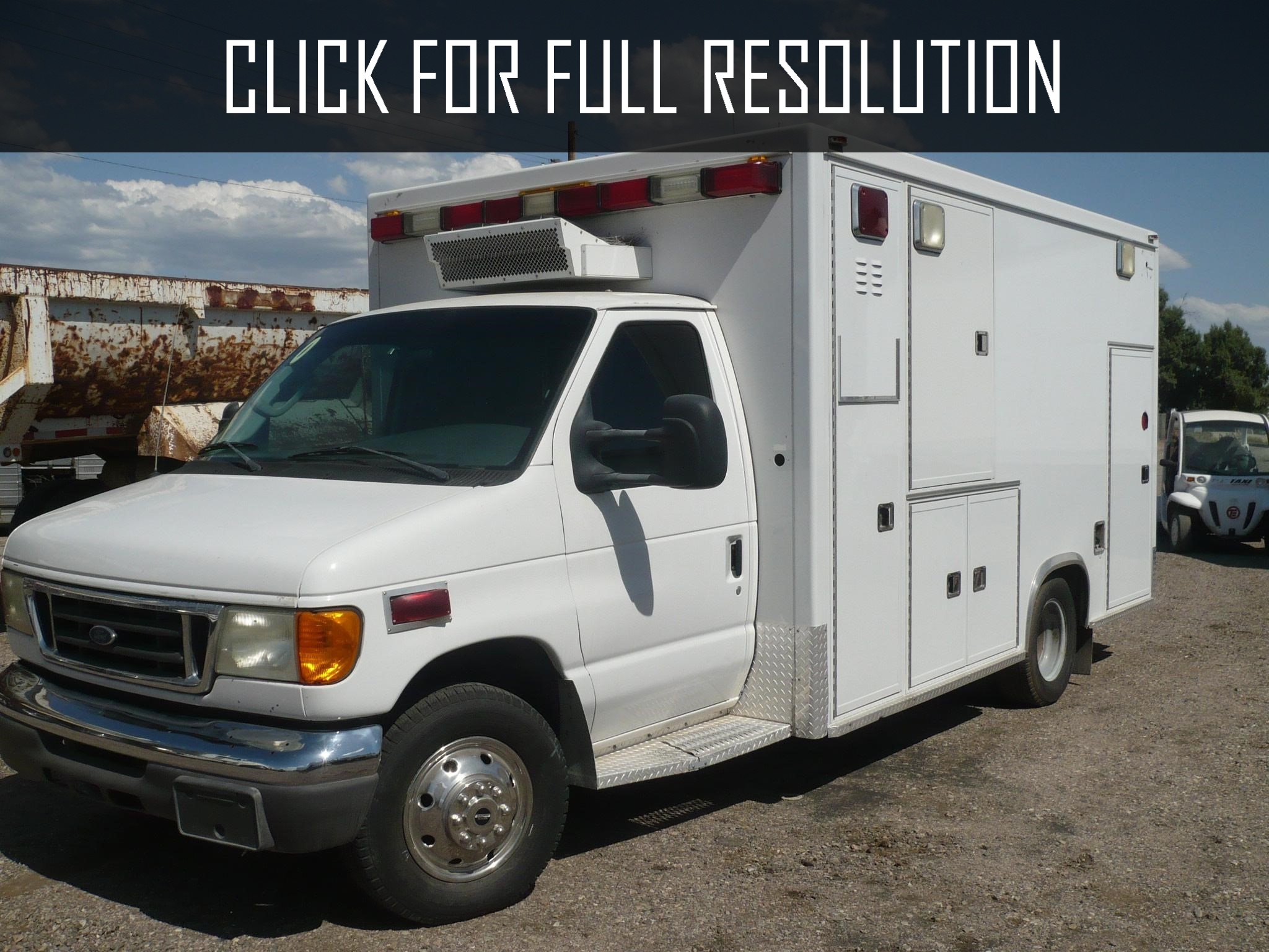Ford E350 Ambulance amazing photo gallery, some information and