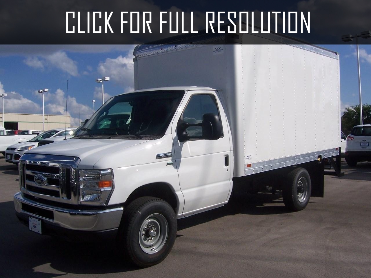 Ford E350 Box Truck - amazing photo gallery, some information and