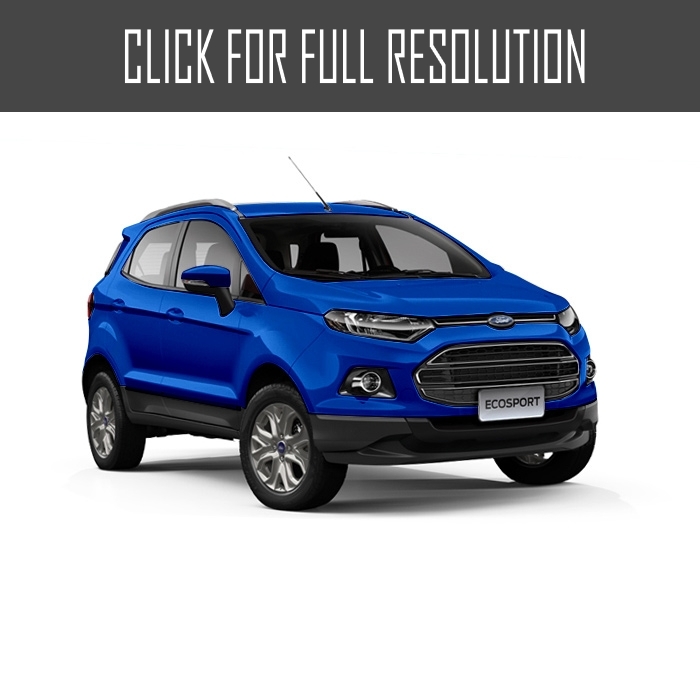 Ford Ecosport Blue