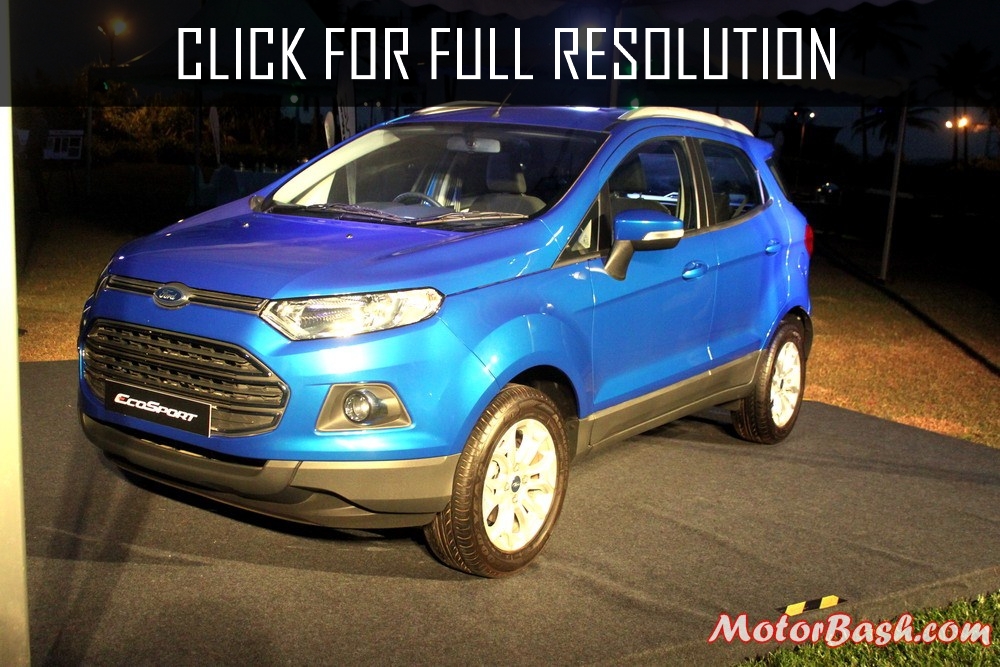 Ford Ecosport Kinetic Blue