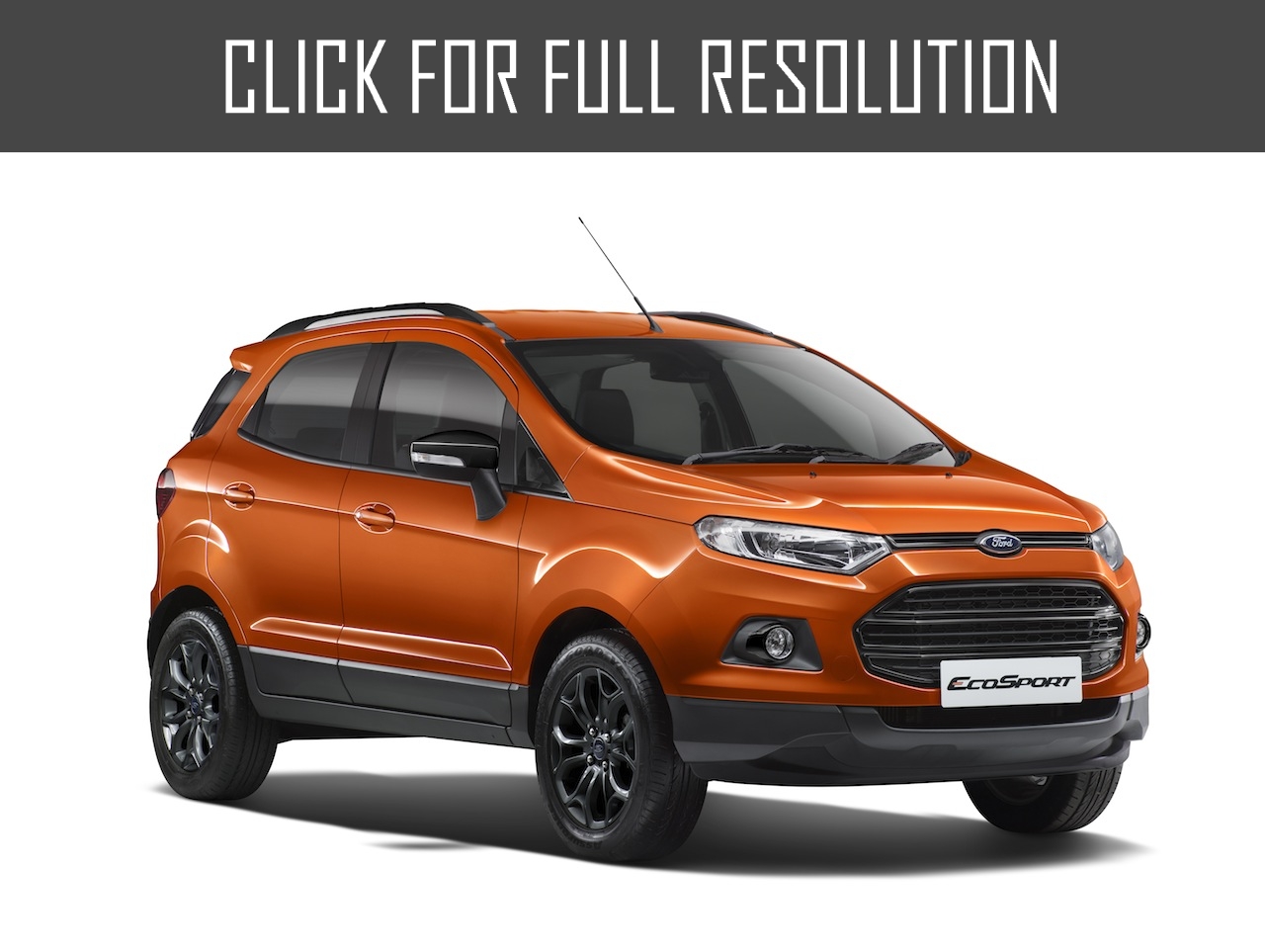 Ford Ecosport Mars Red