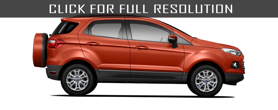 Ford Ecosport Red