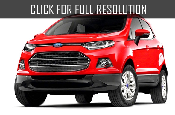 Ford Ecosport Red