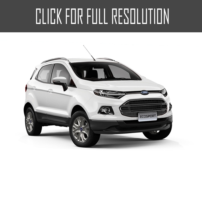 Ford Ecosport Titanium White