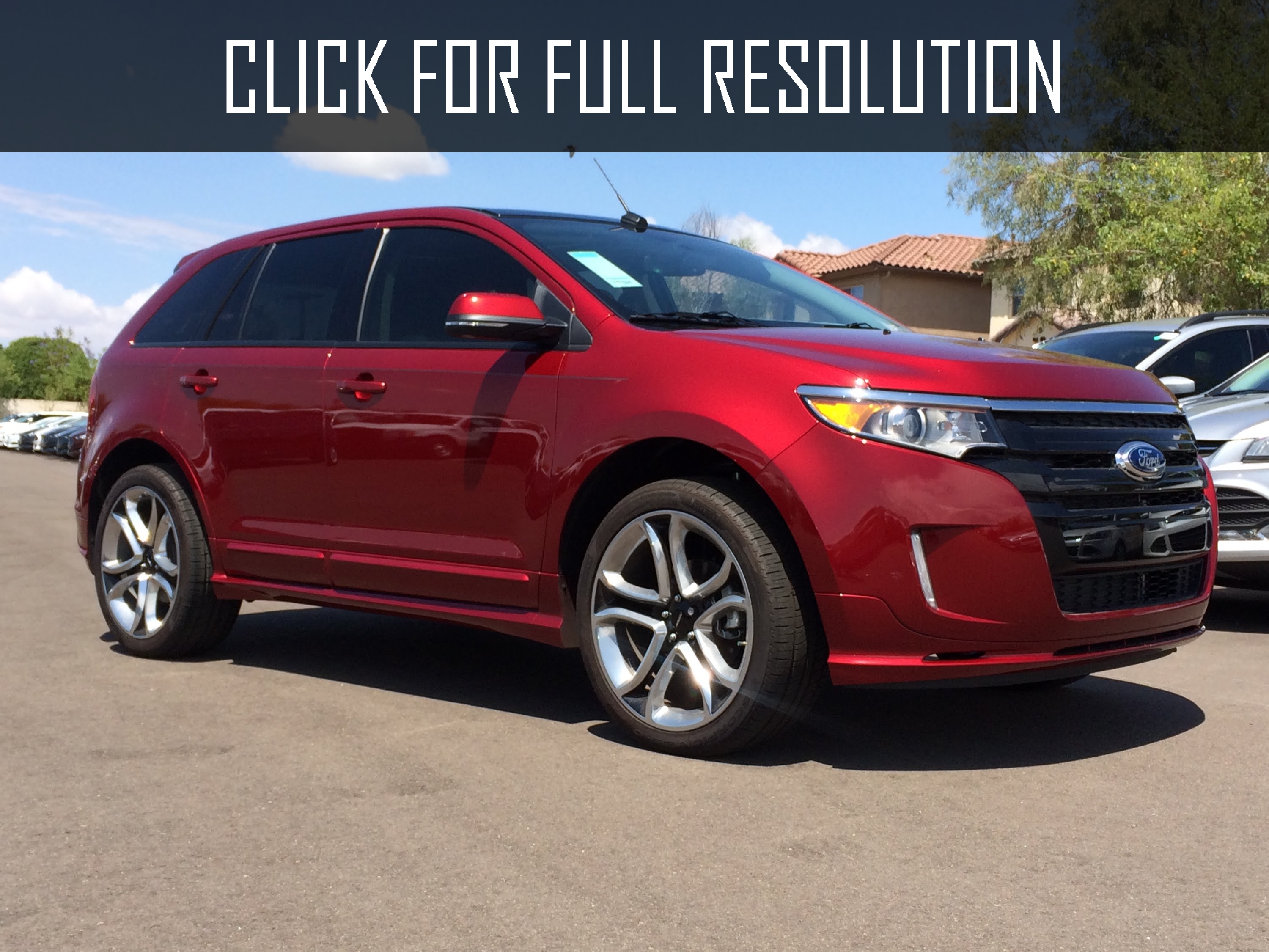 Ford Edge Red