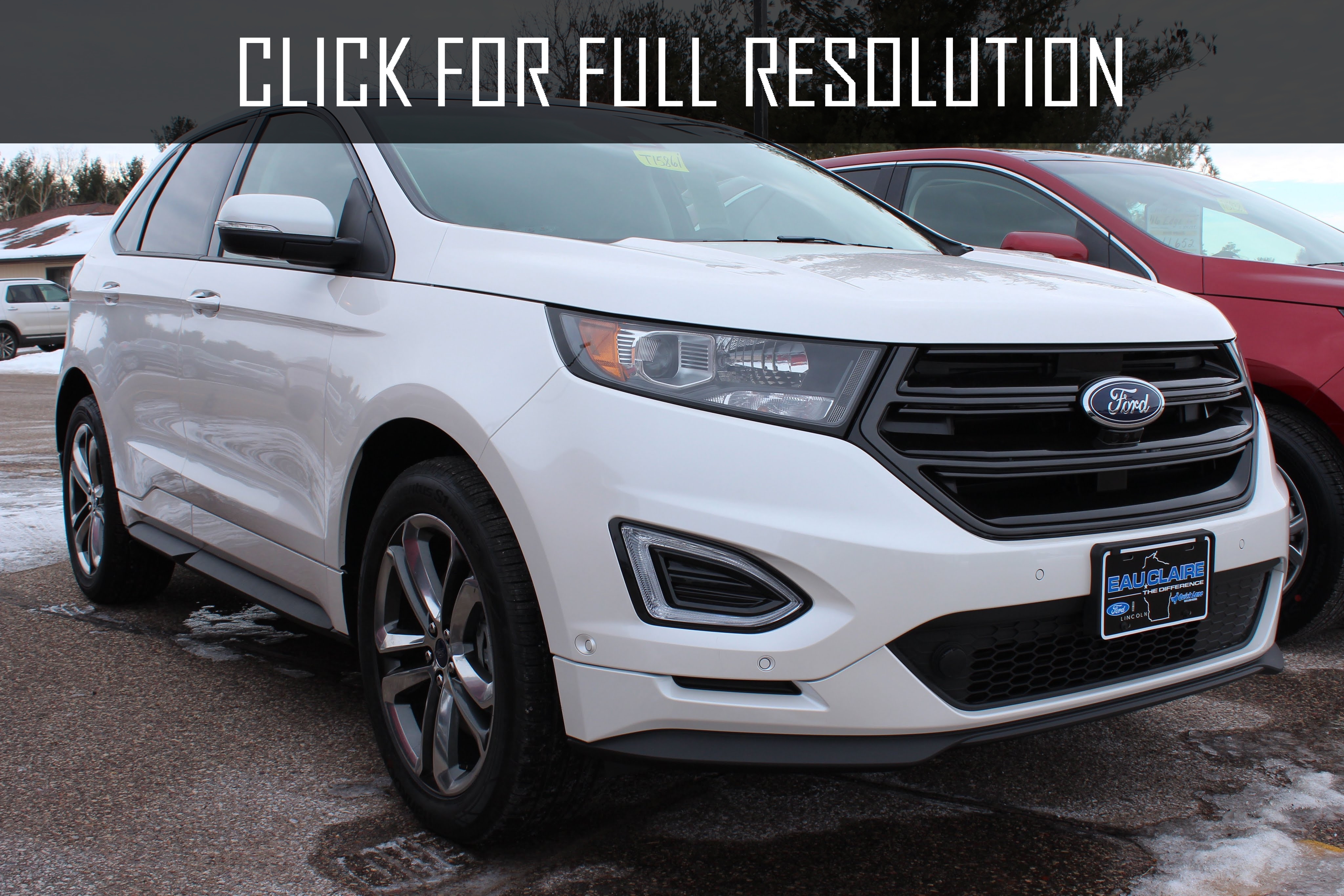 Ford Edge Sport White amazing photo gallery, some information and specifications, as well as