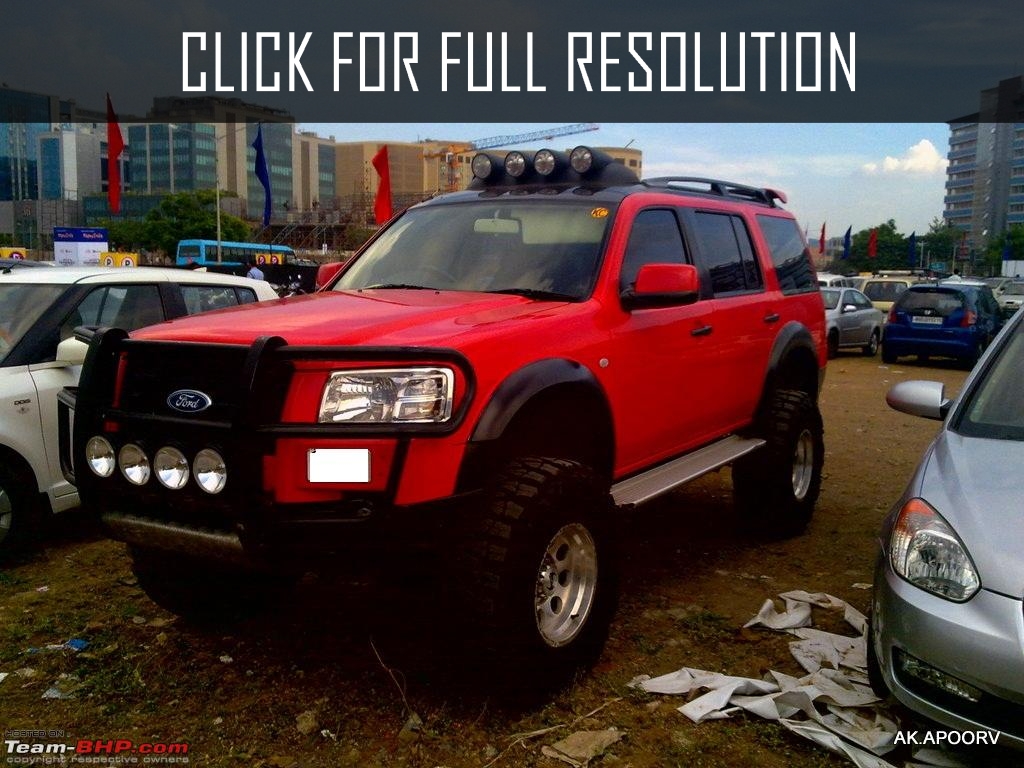Ford Endeavour Modified