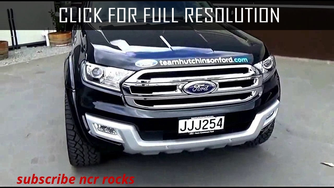 Ford Endeavour Modified