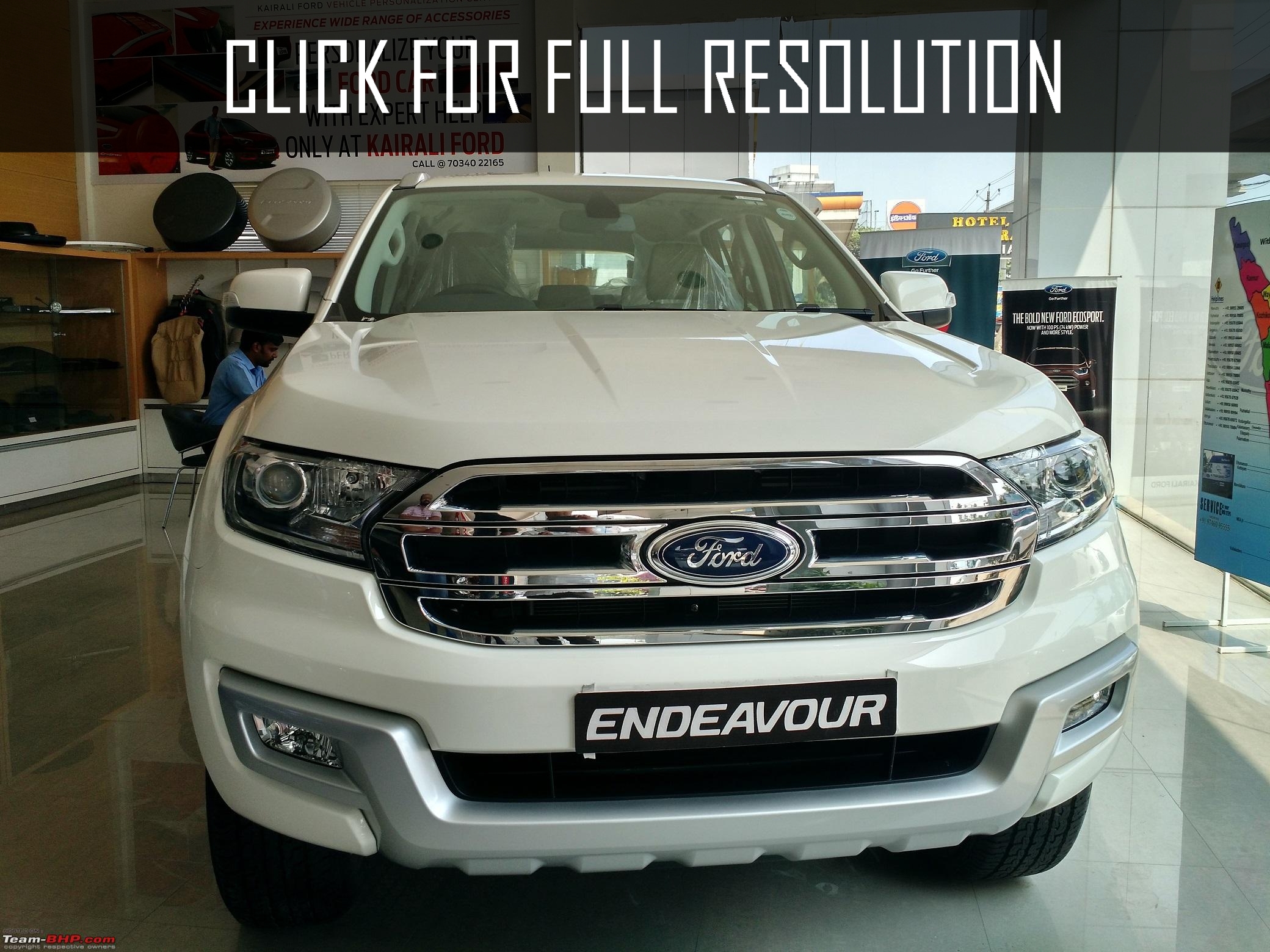 Ford Endeavour White