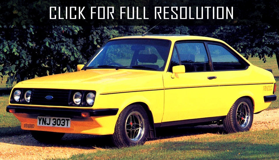 Ford Escort Rs 2000