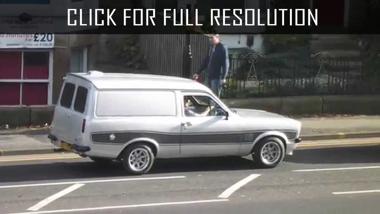 Ford Escort Van Modified