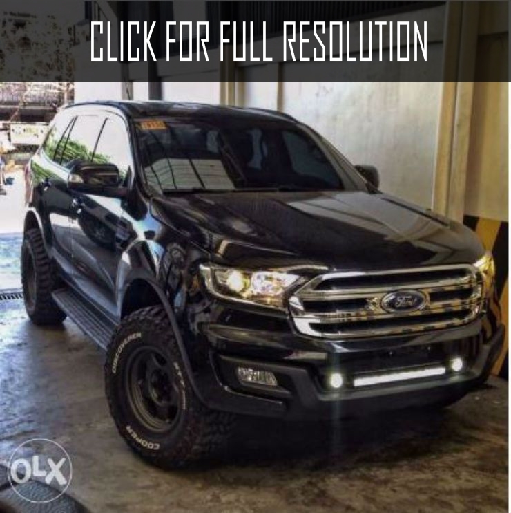 Ford Everest Modified