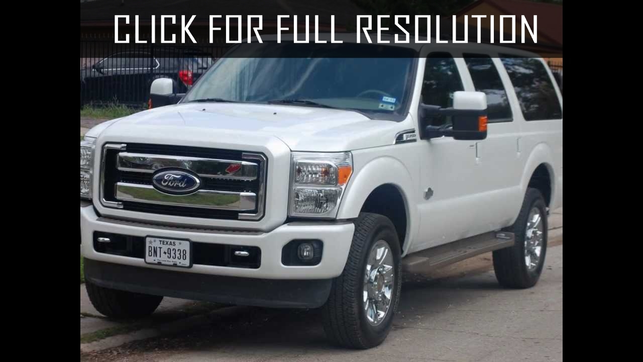 Ford Excursion 2013
