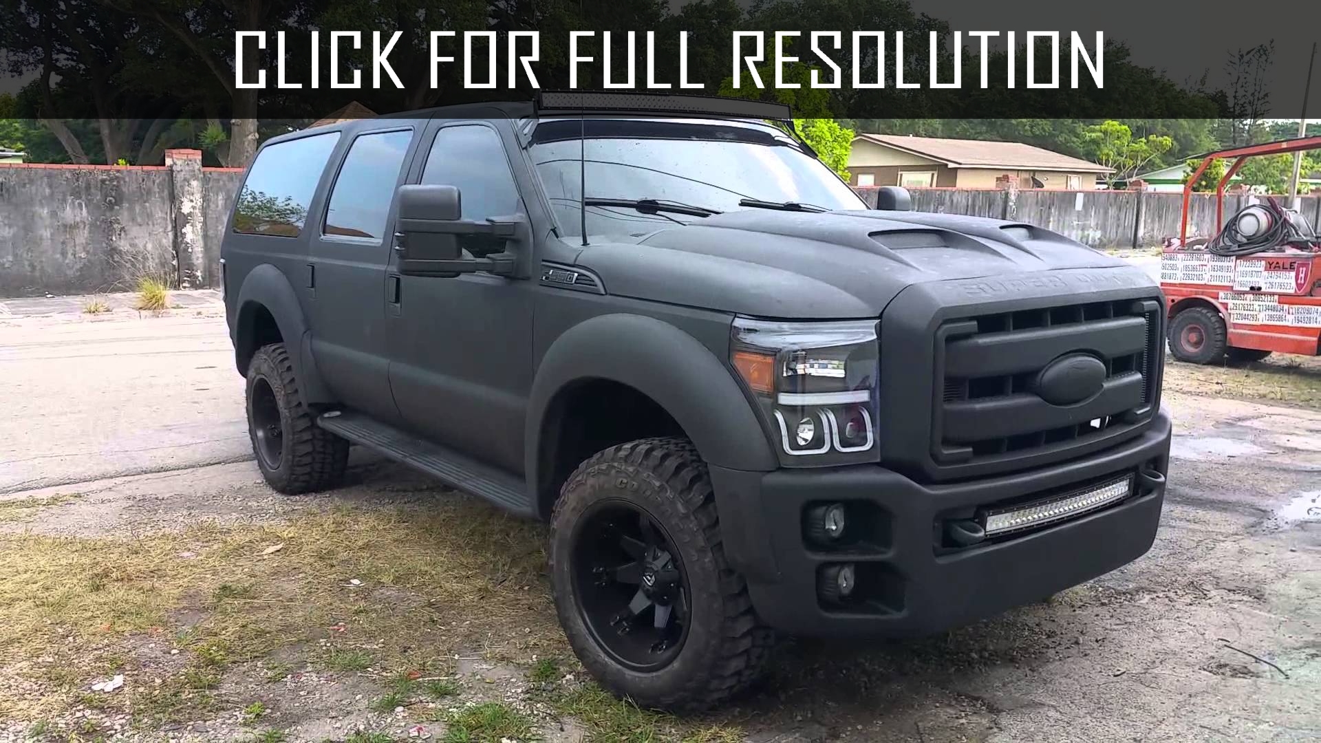 Ford Excursion 2015