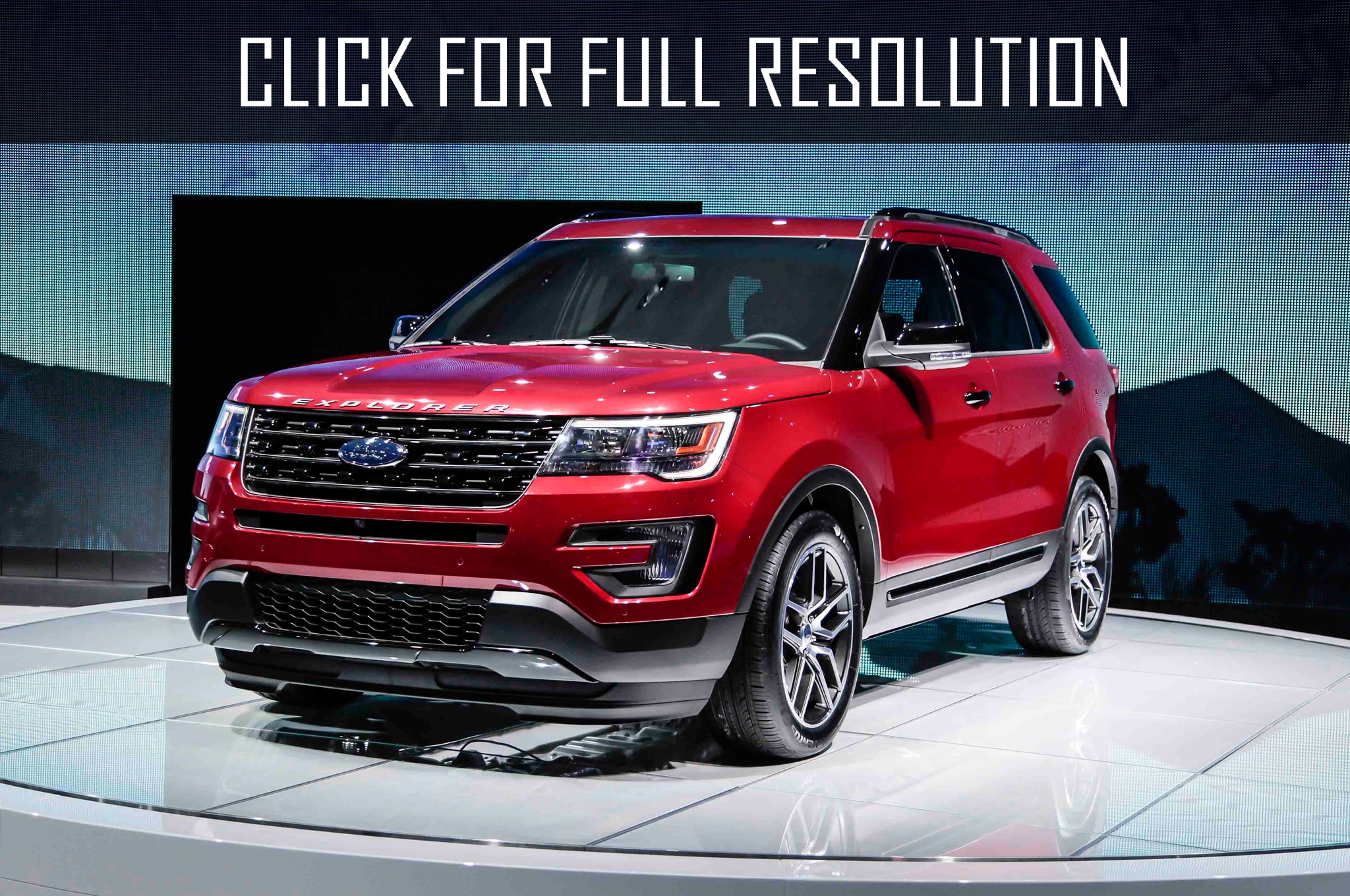 Ford Explorer Sport 2016