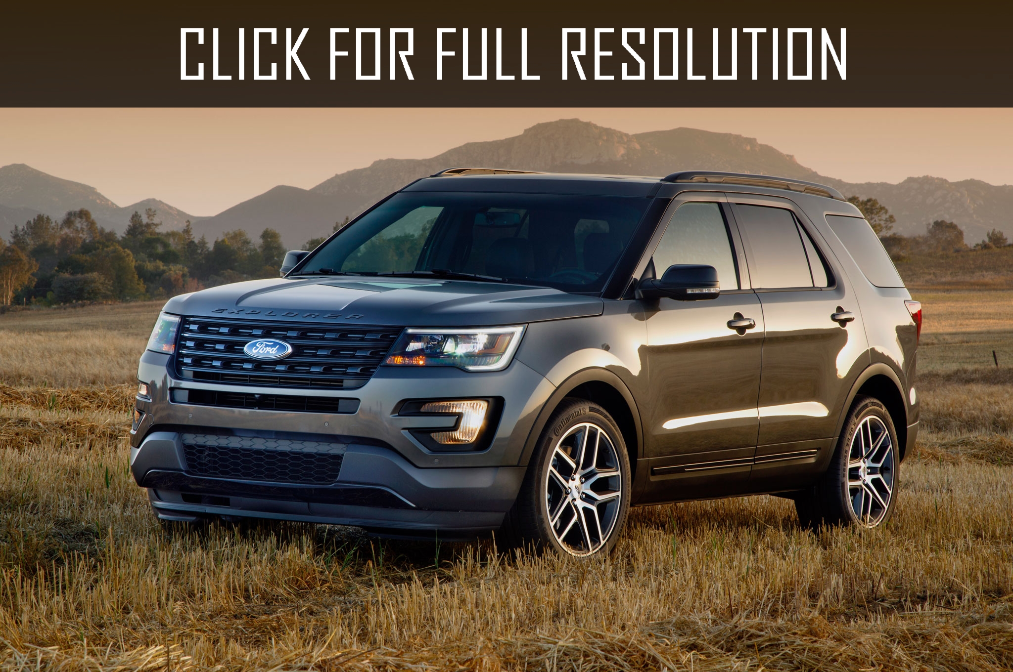 Ford Explorer Sport 2016