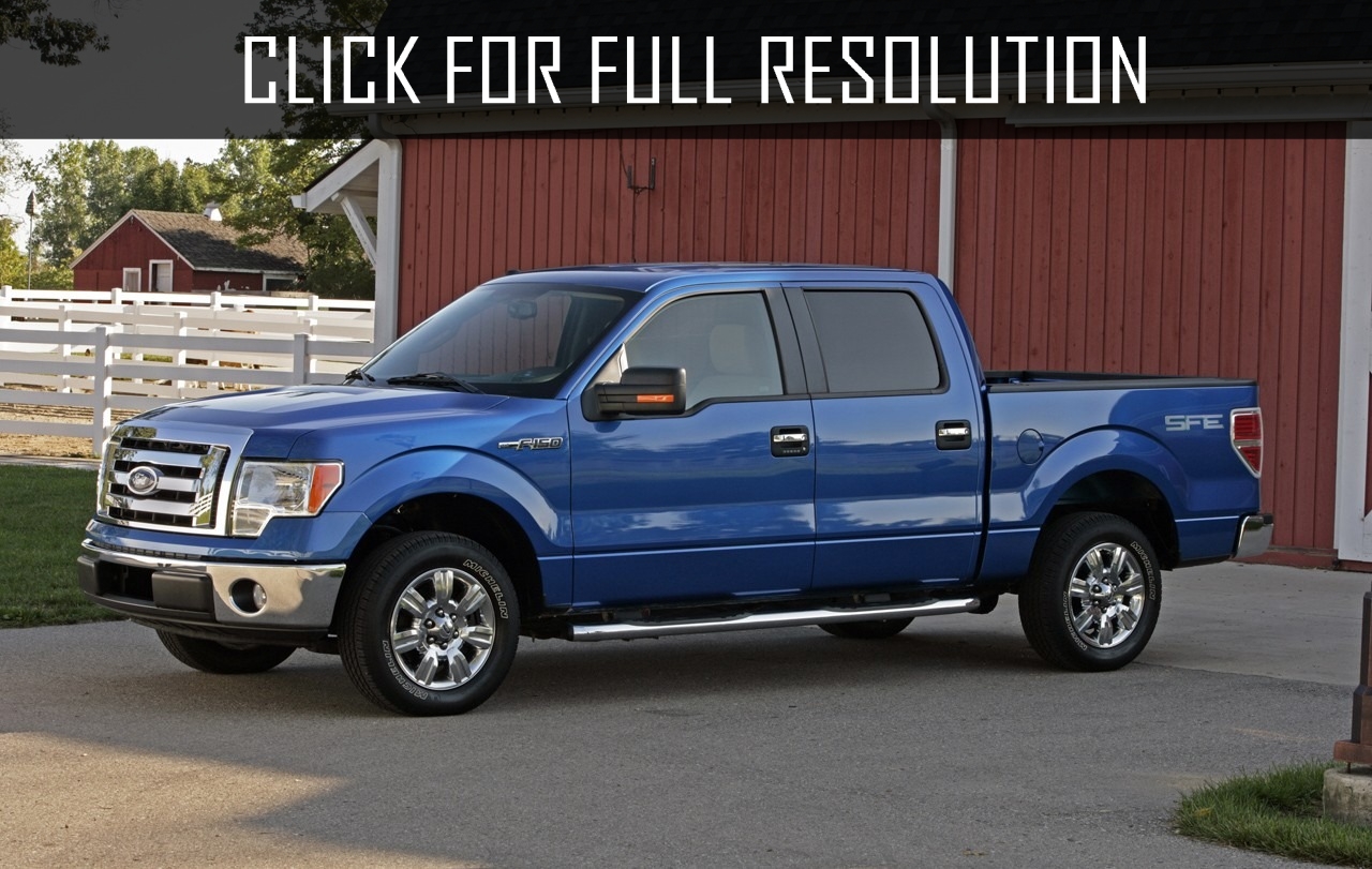 Ford F150 Blue