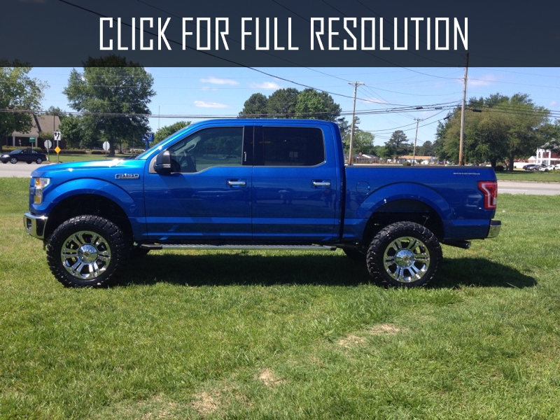 Ford F150 Blue