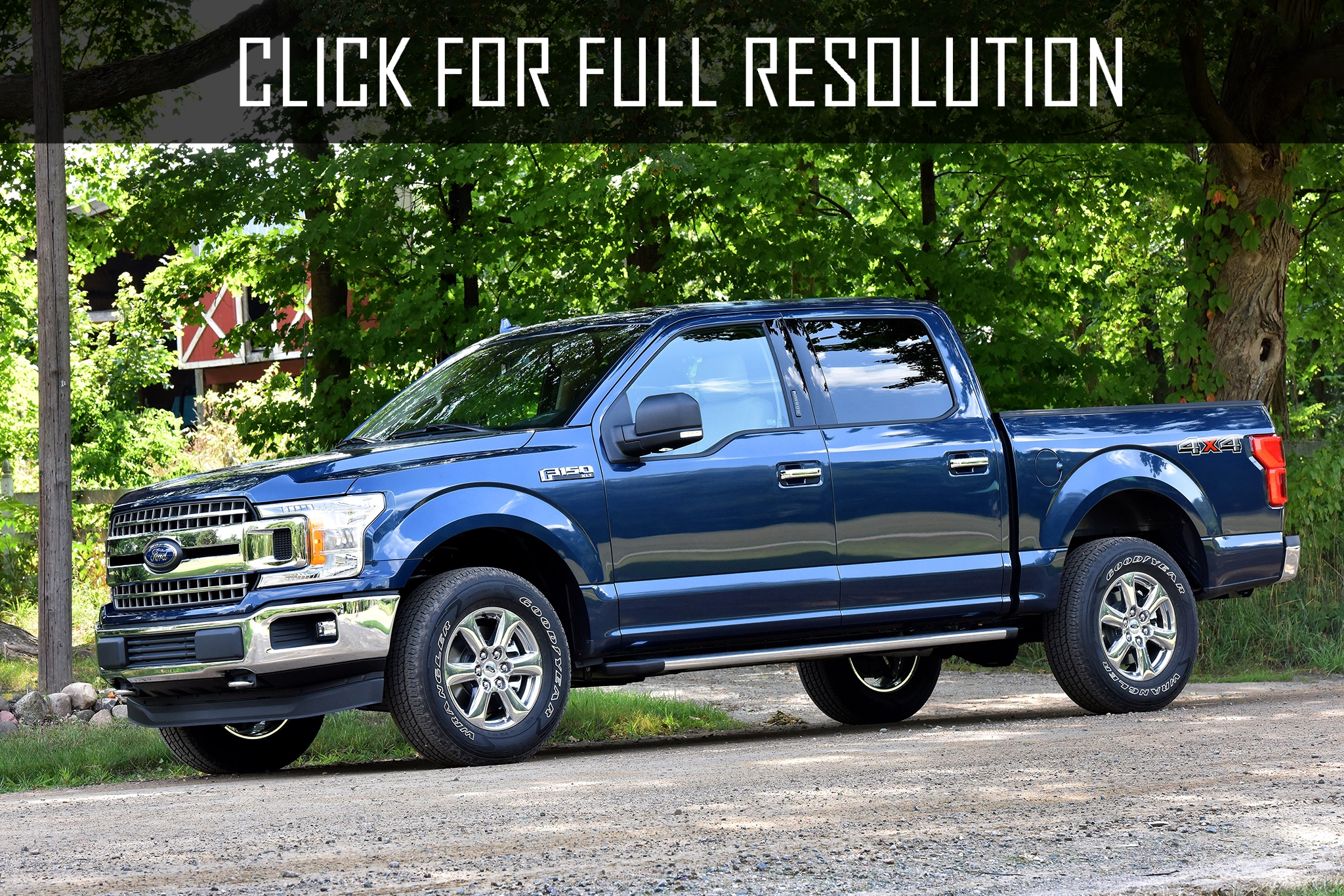 Ford F150 Blue