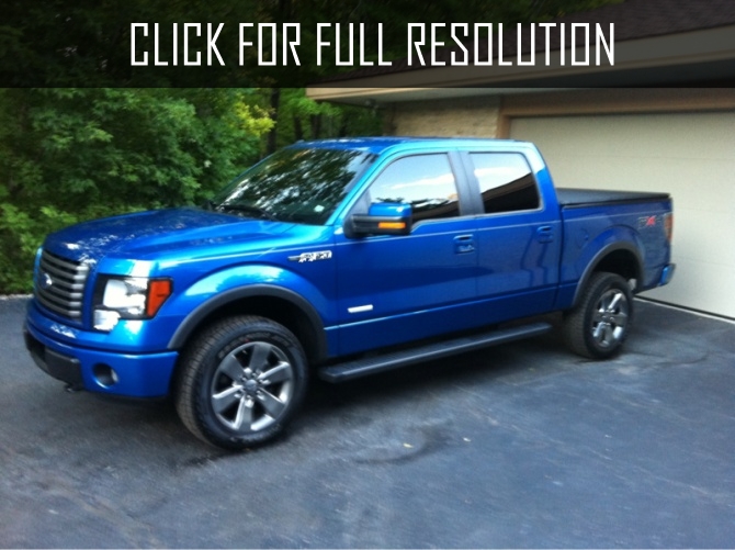 Ford F150 Blue