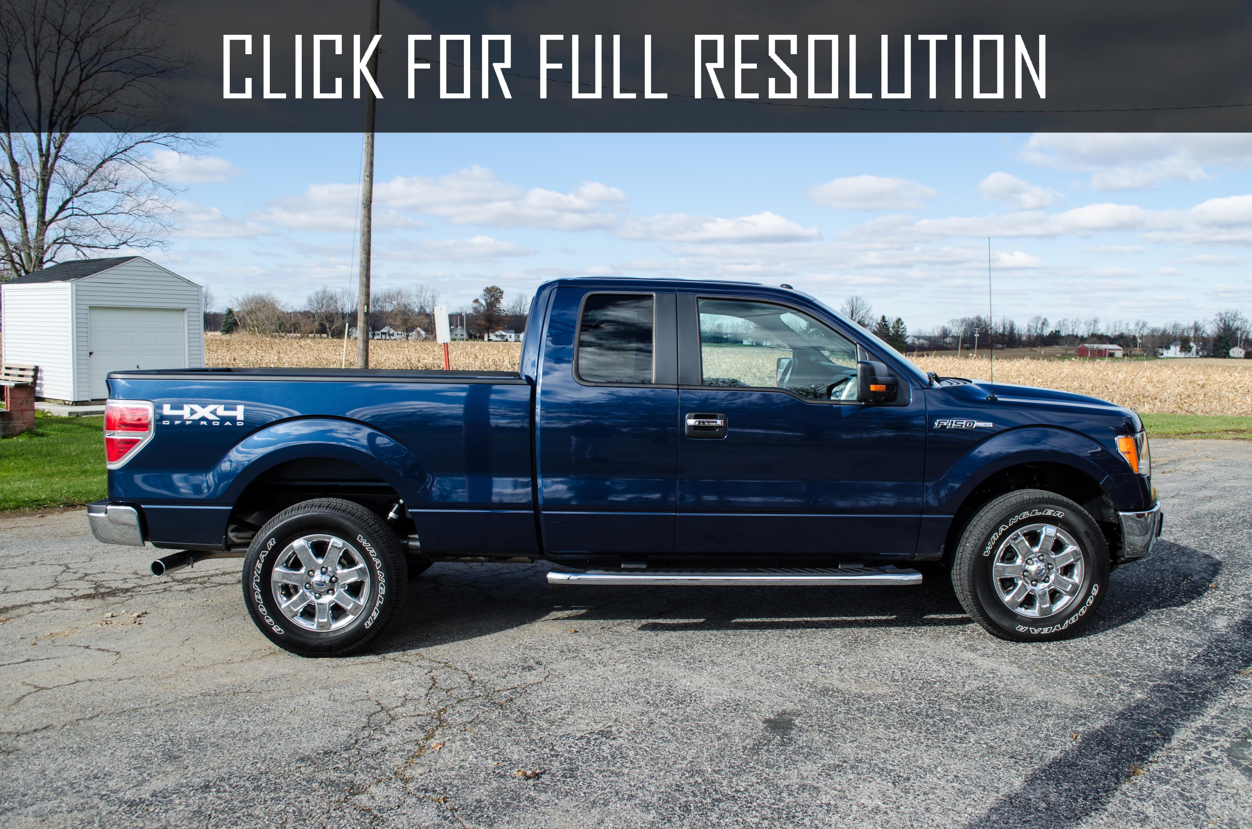 Ford F150 Blue