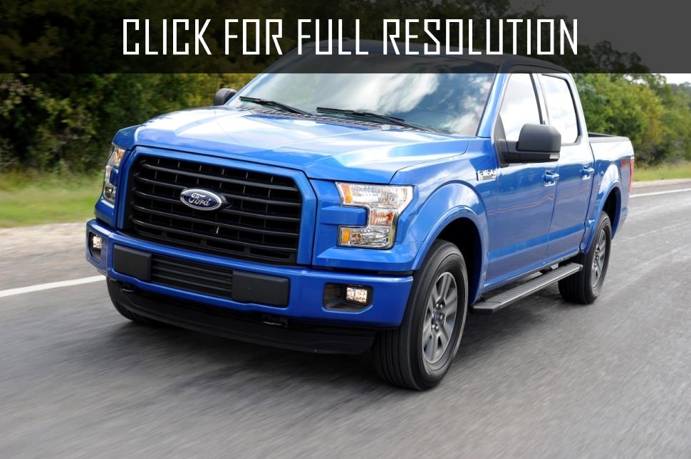 Ford F150 Blue