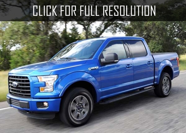 Ford F150 Blue