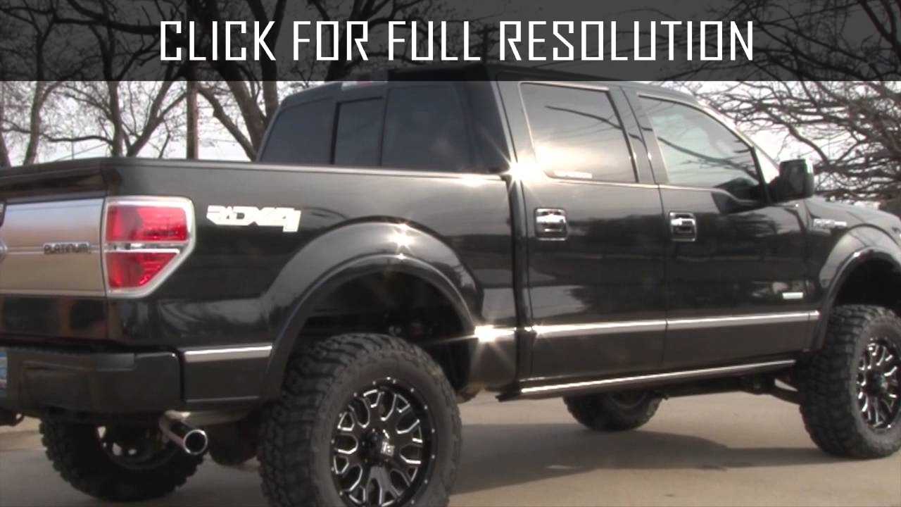 Ford F150 Platinum Lifted