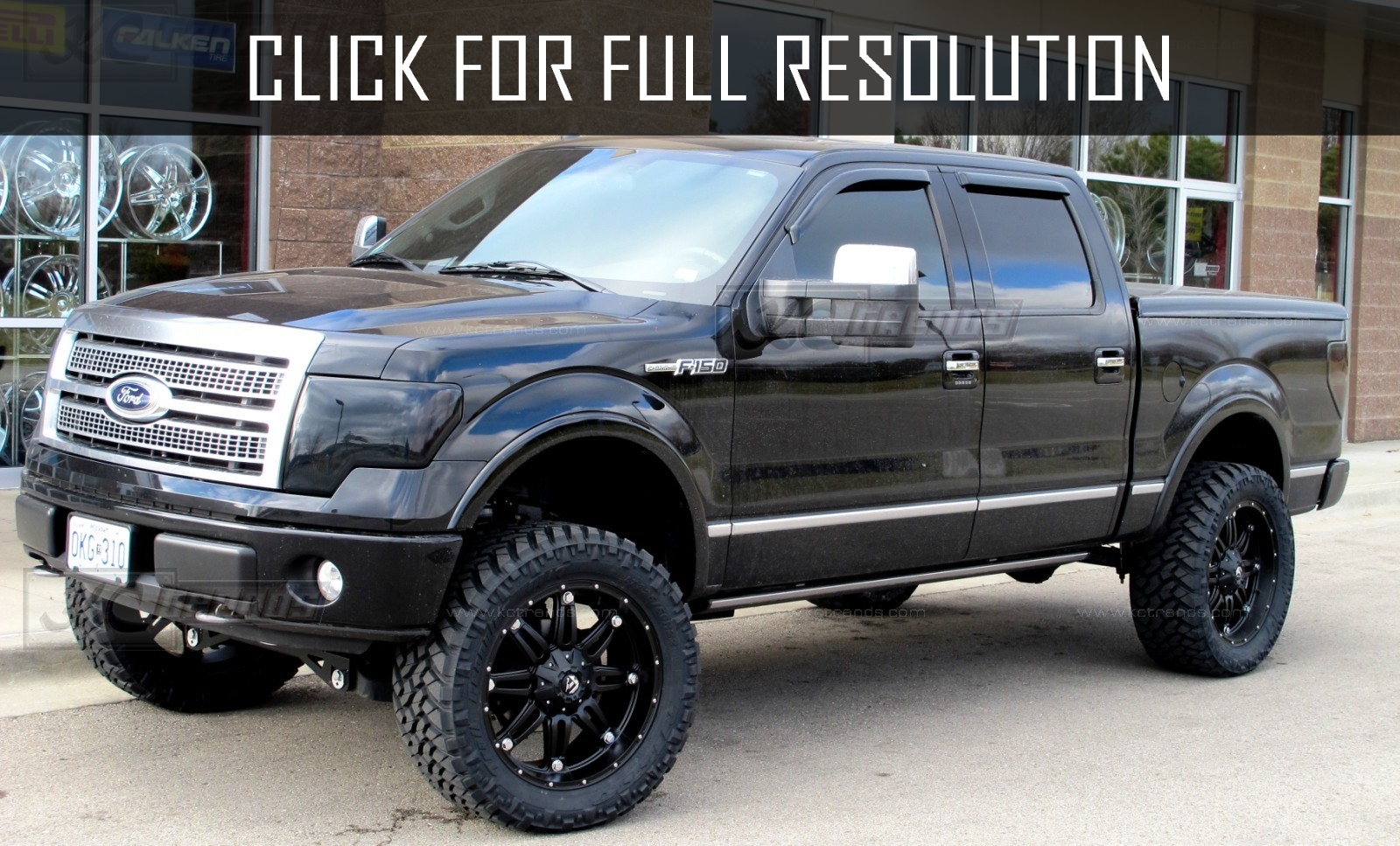 Ford F150 Platinum Lifted
