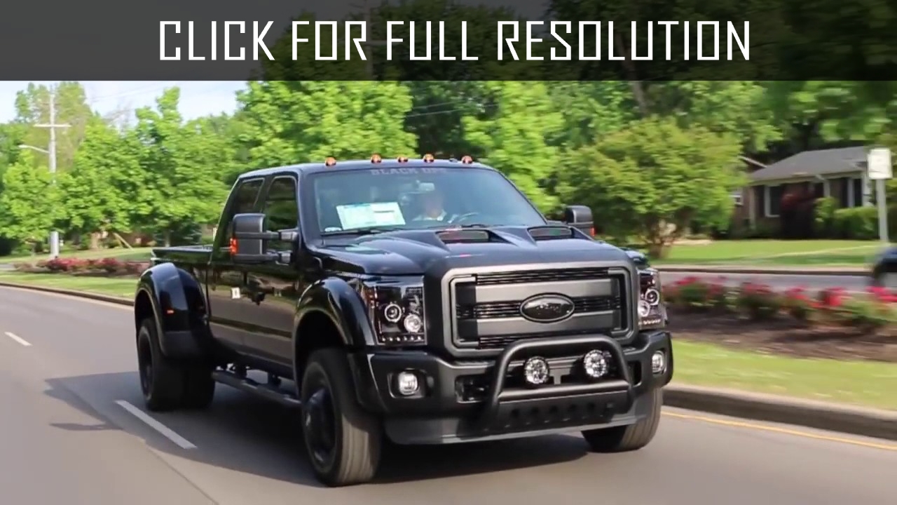 Ford F450 Black Ops Edition