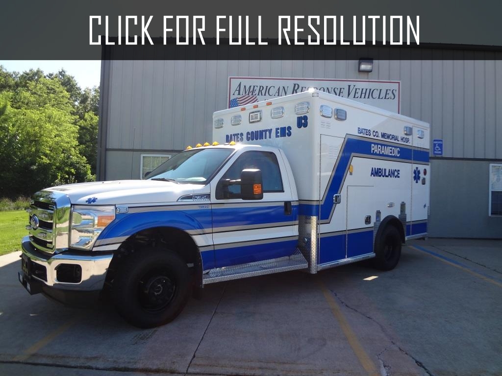 Ford F550 Ambulance