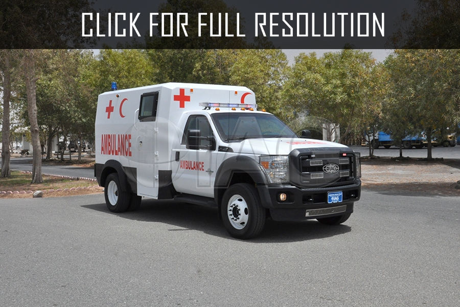 Ford F550 Ambulance