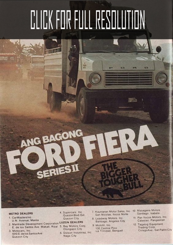 Ford Fierra