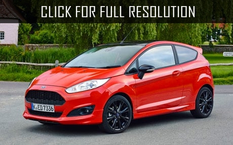 Ford Fiesta Limited Edition Red