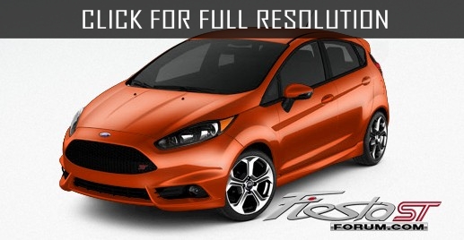 Ford Fiesta Orange