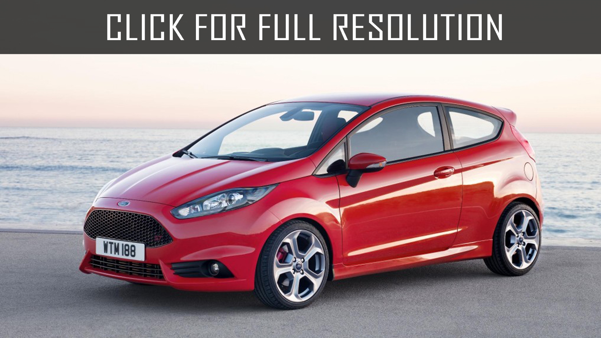 Ford Fiesta Red