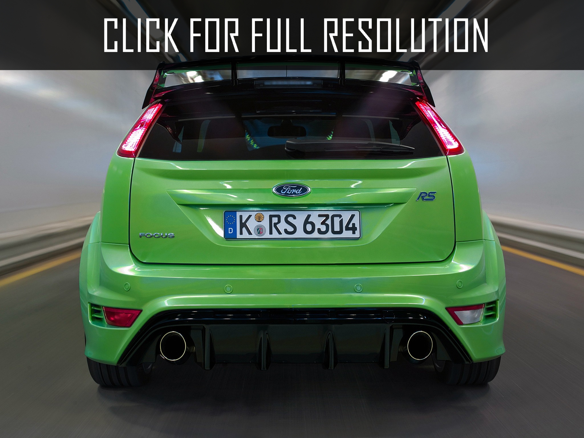 Ford Focus Rs 2012